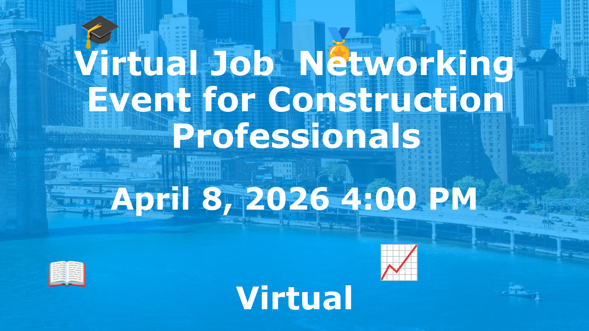 Virtual Job  Networking Event for Construction Professionals event image